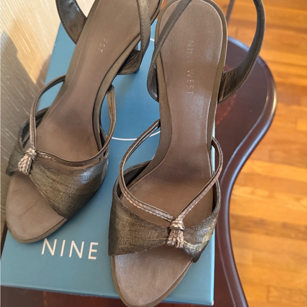 Sliver dress shoes